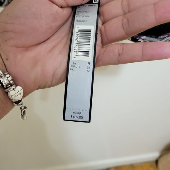 Tahari Tweed Jacket Blazer Size 8 Women Multicolor - Picture 6 of 7